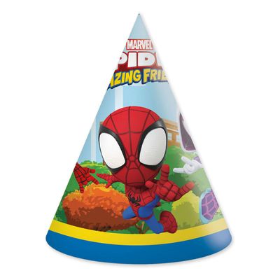PROCOS Spidey Paper Party Hats (6pk)