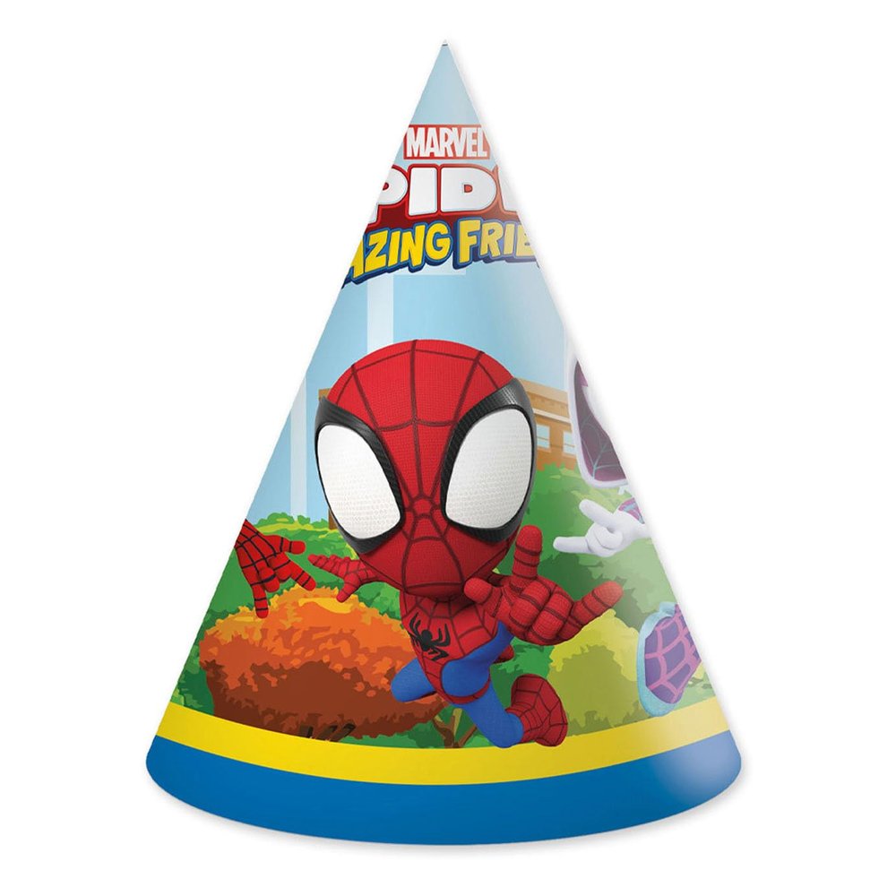 PROCOS Spidey Paper Party Hats (6pk)