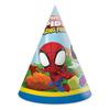 PROCOS Spidey Paper Party Hats (6pk) view 1