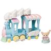 Calico Critters Floating Cloud Rainbow Train - Toy Vehicle Playset with 1 Collectible Figure view 1