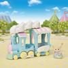 Calico Critters Floating Cloud Rainbow Train - Toy Vehicle Playset with 1 Collectible Figure view 3