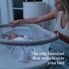 HALO BassiNest Soothing Swivel Sleeper 3.0S  Over-Bed Baby Bassinet with 360 Rotation, Adjustable Height, Breathable Mesh, Calm Sounds & Vibrations, Safe Close Sleeping, Lowering Wall for Easy Access view 2