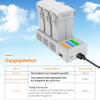 Hanatora LCD Parallel Charger with Storage Charge,Discharge for DJI Mini 4 3 Pro Battery,Two-Way Charging Hub,Fast Charge Three Batteries Drone Accessories view 4