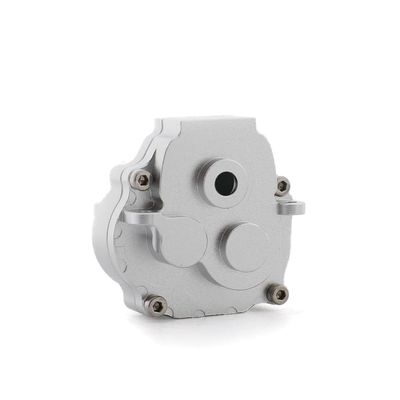 Palumma RC Gearbox Cover, Aluminum Alloy Gearbox Housing Cover for Traxxas 1/18 TRX-4M Gearbox Cover Shell Upgrade Parts (silver)