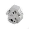 Palumma RC Gearbox Cover, Aluminum Alloy Gearbox Housing Cover for Traxxas 1/18 TRX-4M Gearbox Cover Shell Upgrade Parts (silver) view 2