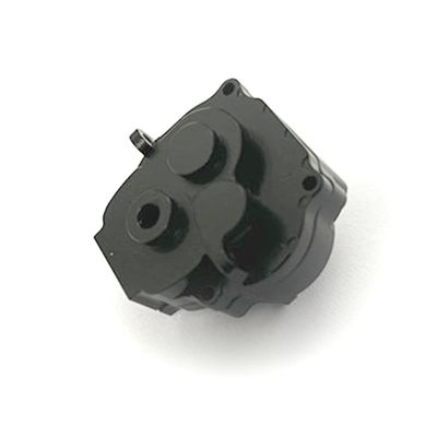 Palumma RC Gearbox Cover, Aluminum Alloy Gearbox Housing Cover for Traxxas 1/18 TRX-4M Gearbox Cover Shell Upgrade Parts (black)