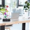 Tgoon Perpetual Motion Machine, Providing Fun Classic Motion Art Widely Applicable Plastic Iron Decorative Ornament Perpetual Motion Ferris Wheel for Office with USB Cable view 3