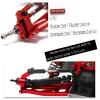 hopsupRC RC Stainless Steel Drive Shaft CVD Axles Upgrades Part for 1/10 Rustler/Stampede VXL 2WD,Alloy Suspension A Arm,Aluminum Caster Block & Steering Blocks & Rear Stub Axle Carriers,Red view 2