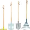 small foot Garden Tool Set Made of Wood and Metal, Garden Toy for Children from 3 Years in Modern Colours, 12389 view 1