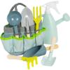 small foot Garden Bag with Garden Tools Made of Wood and Metal, Garden Toy for Children from 3 Years, 12388, White view 2