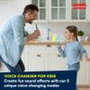 Kidzlane Voice Changer for Kids - Megaphone with LED Lights and 5 Sound Effects - Voice Changer Toy for Boys and Girls Age 5 and Up - Blue view 2