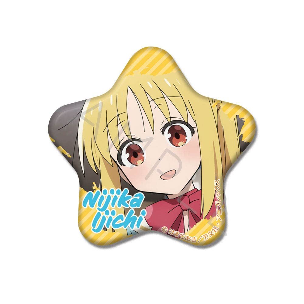 "Bocchi The Rock!" B Ichi Rainbow Star Shaped Tin Badge