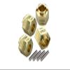 Brass 7mm Wheel Hex Hub Extenders (+1.5mm) for Traxxas 1:18 TRX4M Ford Bronco Mini Crawler 97074-1 / TRX4M K10 High Trail Crawler 97064-1 Upgrades view 1