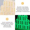 10Pcs 16mm D6 Glow in The Dark Dices Six Sided Luminous Dices Round Corner Dice Blocks view 4