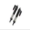 Aluminum 6061-T6 Front L-Shape Piggy Back (Built-In Piston Spring) Adjustable Spring Dampers 135mm For Traxxas 1:7 Unlimited Desert Racer UDR Pro-Scale 4X4 (#85076-4) Upgrades - Black view 1