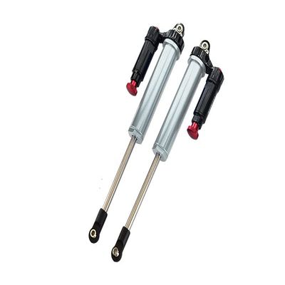 Aluminum 6061-T6 Rear L-Shape Piggy Back (Built-In Piston) Internal Damper 160mm For Traxxas 1:7 Unlimited Desert Racer UDR Pro-Scale 4X4 (#85076-4) Upgrades - Silver