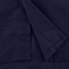 Men's Linen Button Down Shirts Casual Long Sleeve Summer Beach Shirt Tops Lightweight Solid Color Loose Fit Shirt (Dark Blue,5X-Large) view 4
