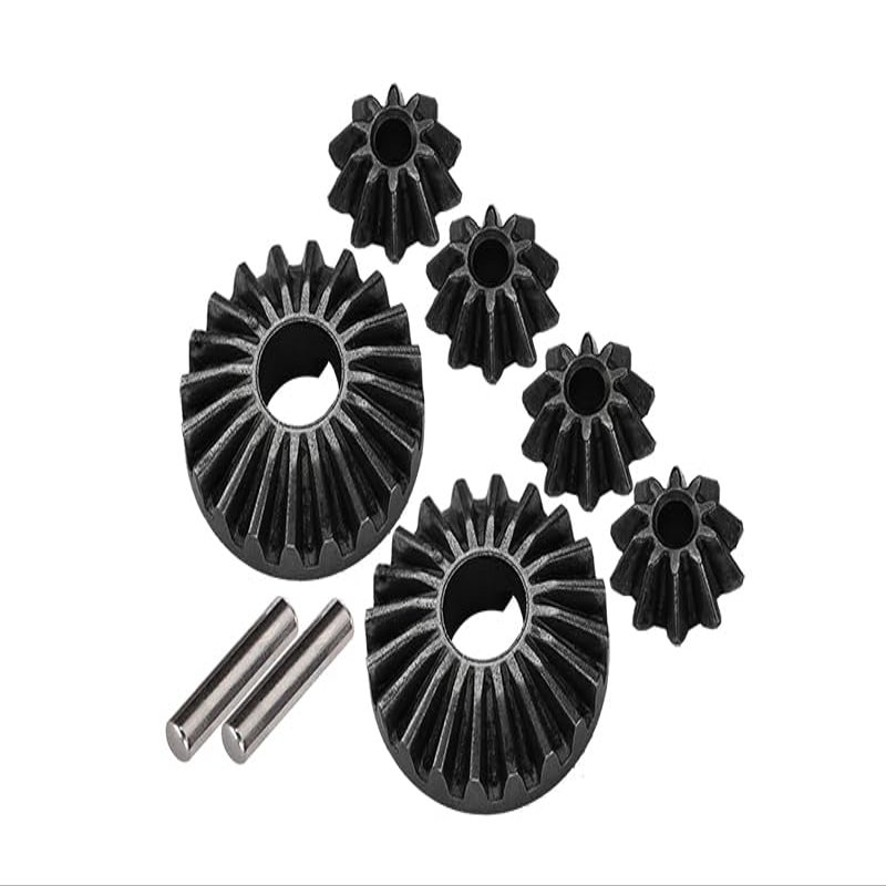 Medium Carbon Steel Front Or Center Or Rear Differential Gear For Traxxas 1:8 4WD Sledge 95076-4/1:10 4WD MAXX 89076-4 Upgrades - Black