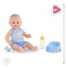 Corolle Drink and Wet Bath Baby Paul - 14 Boy Baby Doll with 3 Accessories - Bottle, Potty, and Pacifier - Really Drinks and Goes Potty, for Kids Ages 2 Years and up view 3