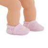 Corolle Baby Doll Pink Slippers Outfit Accessory - Mon Premier Poupon Clothing and Accessories fit 12" Dolls, for Kids Ages 18 Months and up view 2