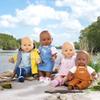 Corolle 14 Baby Doll Outfit - Loire Riverside Overalls and T-Shirt - Mon Grand Poupon Outfits and Accessories fit 14" Dolls, for Kids Ages 2 Years and up view 4