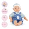 Corolle BbCalin Mal Boy - 12" Soft Boy Baby Doll with Vanilla Scent, Blue Outfit & Sleeping Eyes for Girls Ages 18 Months+, Cute Reborn Realistic Baby Dolls for 2 Year Old Girls view 2