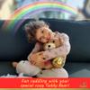 2Pepers Make Your Own Teddy Bear Plush Pillow Kit Arts and Crafts for Girls (No Sew), Teddy Bear Craft Kit for Girls Ages 3-5 4-6 5-7 Years Old Birthday Present, for Kids, DIY Kids Crafts view 3