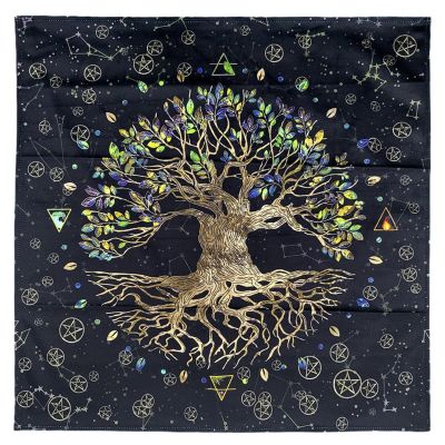 Littryee Tarot Tablecloth, Altar Tapestry Tablecloth Tarot Mat, Tarot Divination Altar Tarot Card Cloth, Tarot Card Cloth Tablecloth, Tarot Table Tapestry Home Wall Decor