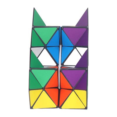 Fidget Toy, Combo Puzzle Toy Geometric Transforming Decompression Colorful Relief Toy for Children