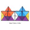 Fidget Toy, Combo Puzzle Toy Geometric Transforming Decompression Colorful Relief Toy for Children view 4
