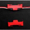 Skrnrhrery Servo Cable Clip Lock, 50 Pcs Servo Extension Cable Safety Connector Clip Lock for Servo Extension Cable Male/Female Or Servo Y Adapter Cable, Jr Servo Cable Kit view 2