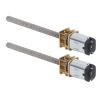 2Pcs DC6V Micro Electric Reduction Motor 1000RPM 4MM Shaft Low Noise M4x55mm for Hobby RC Power Plant Driveline Systems view 4