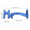 Oumefar Aluminum Steering Servo Mount Lightweight Upgrade RC Car Accessories for LOSI Baja Rey 1/10 4WD RC Car Replacement Part(Dark Blue) view 2