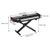 Pssopp Miniature Electronic Organ Mini Musical Instrument Electronic Organ Model Decorative Dollhouse Instruments Model for Figure Sculpture Ornament view 2