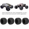 4Pcs 1:8 RC Tire, 165x104mm RC Car Rubber Tire Rims Truck Wheels Compatible Tires for 1:8 RC Truck view 4