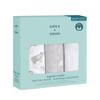 aden + anais Boutique Musy Squares, 100% Organic Cotton Muslin, Lightweight and Beathable Diaper Bag Essential, 3 Pack, Map The Stars view 2