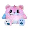 Adora Cuddle Monster 7 Ultra-Soft Stuffed Animal Fidget Toy with Adorable Pink Glittery Details, Birthday Gift for Ages 3+ - Happy Teddy view 1