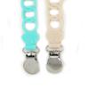 Pacifier Clip for Baby Boy Girl Pacifier Holder Silicone Pacifier Clips for Boys Girls Newborn Birthday Baby Shower Soothie - Set of 2 with Metal Clip (Fish) view 1