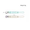 Pacifier Clip for Baby Boy Girl Pacifier Holder Silicone Pacifier Clips for Boys Girls Newborn Birthday Baby Shower Soothie - Set of 2 with Metal Clip (Fish) view 2