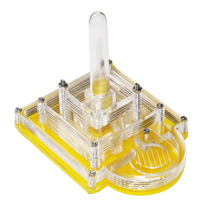 Acrylic Breeding Box, Watching Feeding Case with Pet Humidification Zone for Children