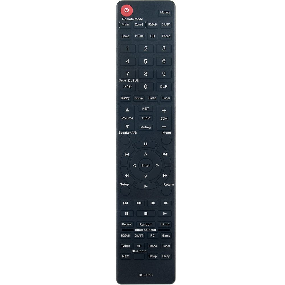 RC-906S Replacement Remote Control Applicable for Integra Network Stereo Receiver DTM-6 DTM-7 DTM-40.7 DTM6 DTM7 DTM40.7