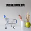 Lizealucky Mini Shopping Cart, Sturdy, Blue, Ideal for Indoor Use, Storage and Organization view 2