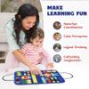 Bouncing Bobo Toddler Busy Board for 1 Year Old + Busy Book for Toddlers 1-3 with 25+ Educational Activities, Airplane Travel Essentials for Kids (Blue) view 4