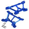 hopsupRC Alloy Shock Tower Upgrades for 1/10 Slash 4x4 VXL/Stampede 4x4 VXL,Front Rear Shock Mounts Hops Up,Replaces 6838 6839,Navy Blue view 1