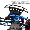 hopsupRC Alloy Shock Tower Upgrades for 1/10 Slash 4x4 VXL/Stampede 4x4 VXL,Front Rear Shock Mounts Hops Up,Replaces 6838 6839,Navy Blue view 4