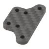 Alomejor Shock Tower Front Light Bar Bracket Mount Kit, Carbon Fiber Front Shock Tower for 1/10 for for RC Car view 4