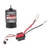 RC Car Motor,550 Brushed Motor 360A Brushed Electronic Speed Controller ESC Fit for 1/10 RC Car (21T) view 3