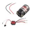 SUNGOOYUE RC Car Motor,550 Brushed Motor 360A Brushed Electronic Speed Controller ESC Fit for 1/10 RC Car (12T) view 2