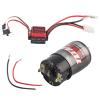 RC Car Motor,550 Brushed Motor 360A Brushed Electronic Speed Controller ESC Fit for 1/10 RC Car (35T) view 2
