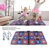 Dance Pad for Adult Kids, Electronic Dance Mat for TV, Music Double Dance Pad with Handle, for Early Education, Exercise, Yoga Dancing view 4
